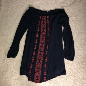 off the shoulder dress from aeropostale